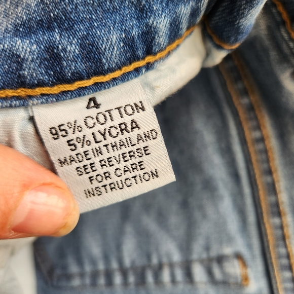 SASSY THAI embellished bootcut stretchy jeans, Size 4 - Picture 8 of 11